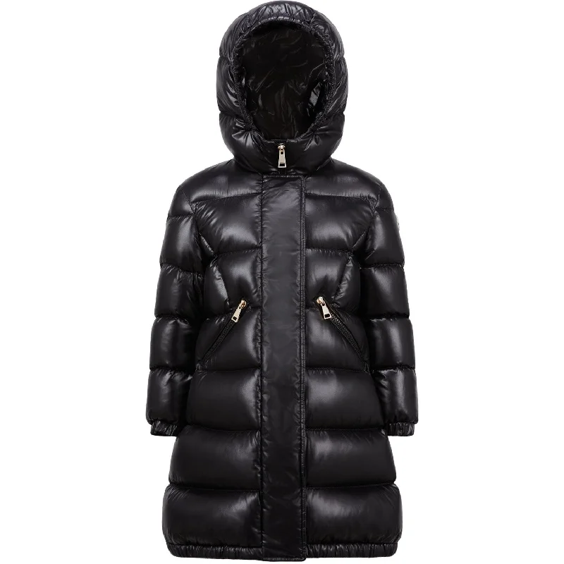 Moncler Black Bellevue Long Coat