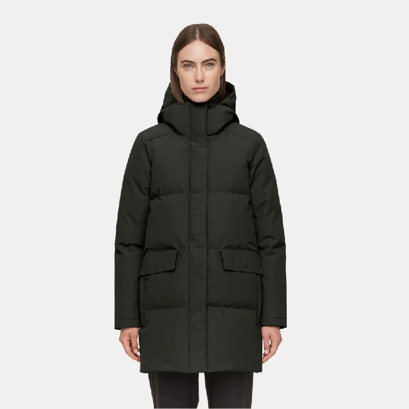 Chloe Down Jacket (Bottle Green)