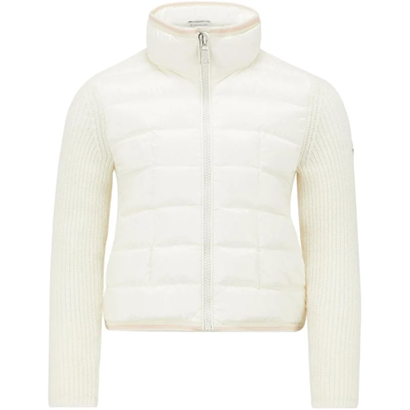 Moncler Cardigan White