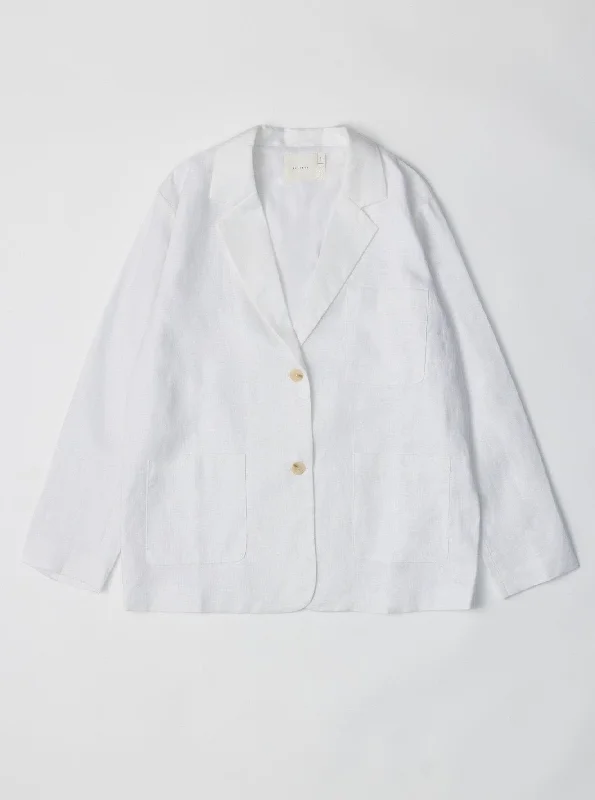 Malia Blazer - White