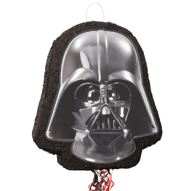 18 inch DARTH VADER SHAPED DRUM PULL PINATA