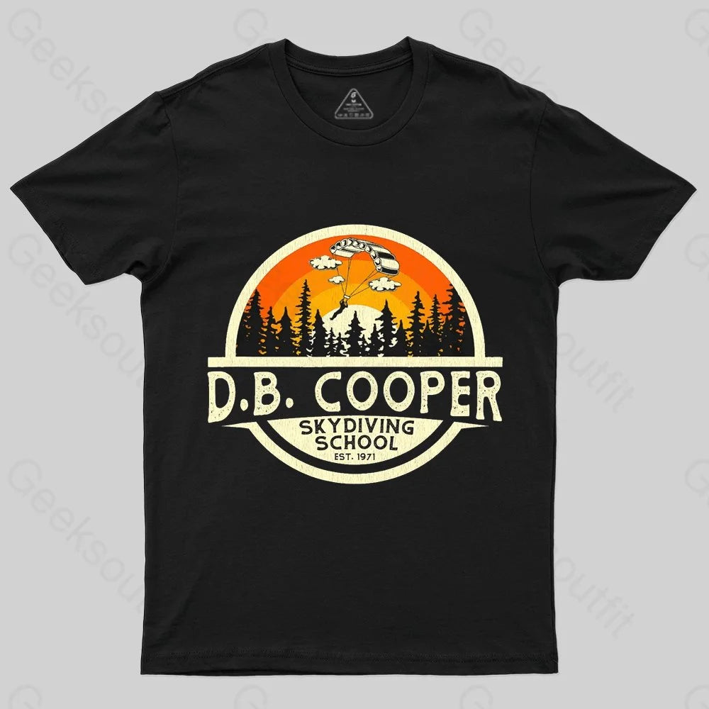 D.B. Coopers Skydiving School Portland Oregon T-Shirt