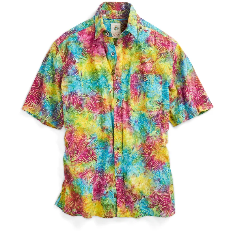 Tropical Sunburst Batik Shirt