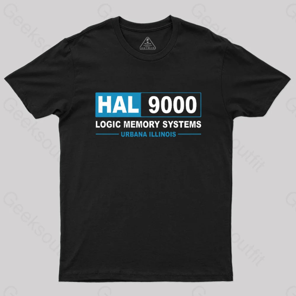 Hal 9000 Logic Memory Systems T-Shirt