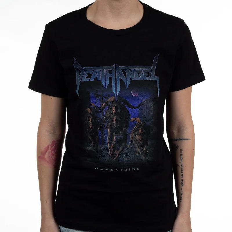 Death Angel "Humanicide" Girls T-shirt