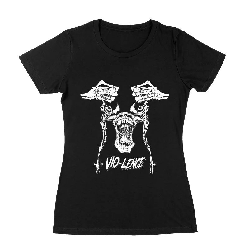 Vio-lence "Vio-dude Skeleton" Girls T-shirt