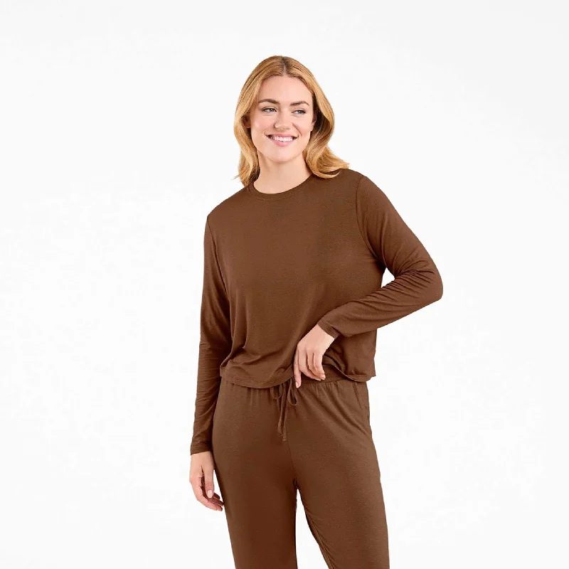 Pajama Jogger Set | Chocolate