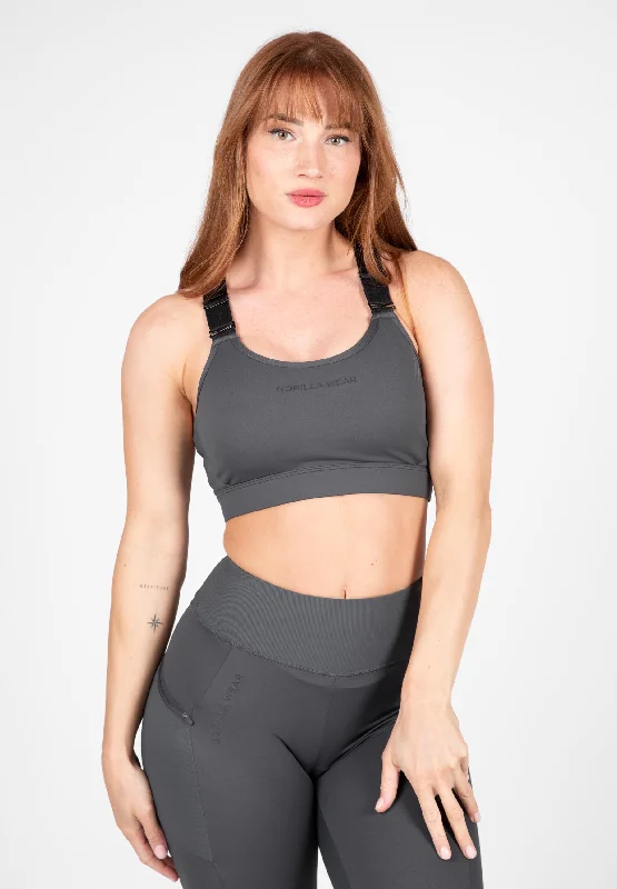 Monroe Sports Bra - Gray