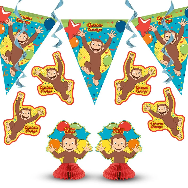 CURIOUS GEORGE DECORATION KIT (7 PK )