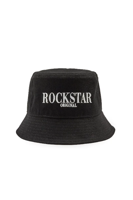 Octavio Bucket Hat-Black