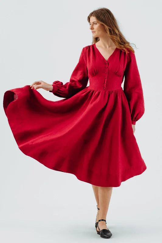 Diane Dress, Long Sleeve