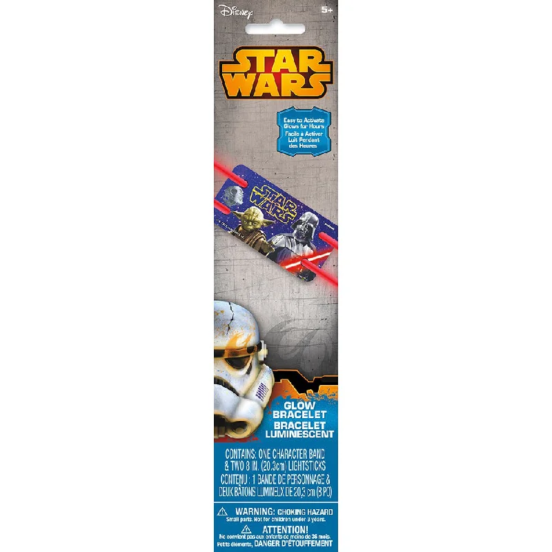 STAR WARS BRACELETS WITH GLOW STICKS