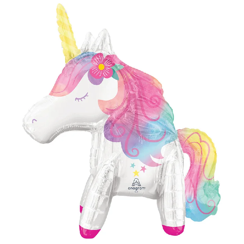 25 inch ENCHANTED UNICORN MULTI-BALLOON (AIR-FILL ONLY)