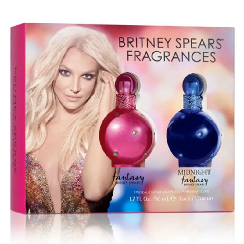 Britney Spears Fantasy Twist 2 Fragrances In 1 Gift Set