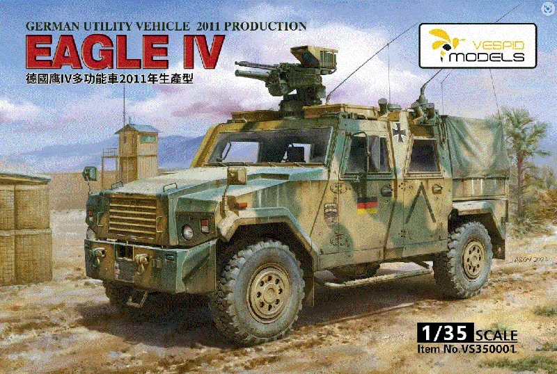 Vespid Models 1/35 Eagle IV German Utility Vehicle