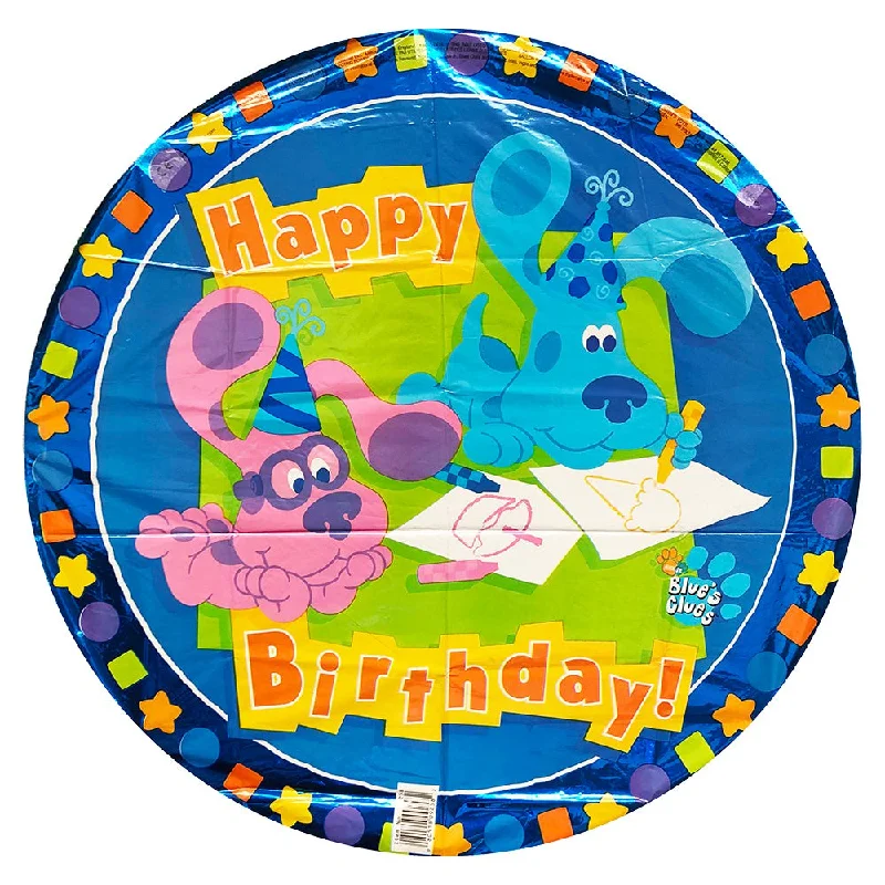 18 inch HAPPY BIRTHDAY BLUE'S CLUES & MAGENTA