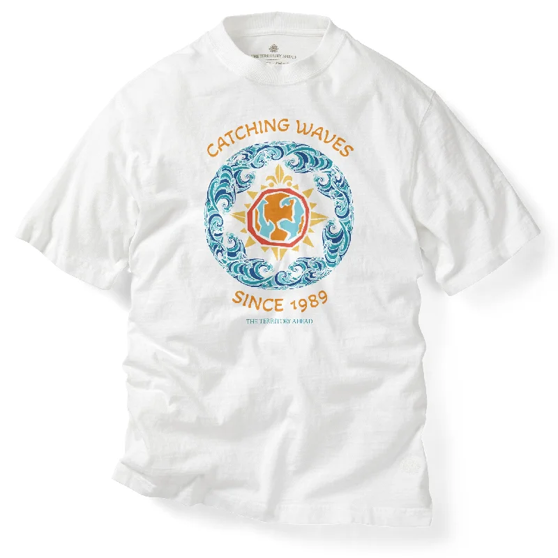 Catching Waves Printed T-Shirt