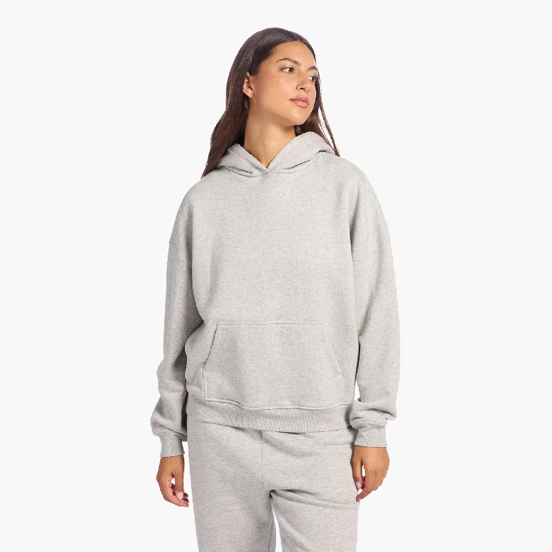 Vintage Fleece Hoodie | Heather Grey