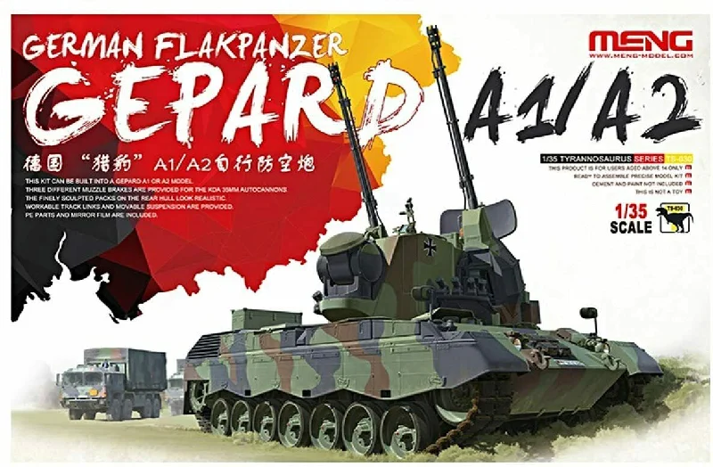 Meng 1/35 Flakpanzer Gepard, A1/A2