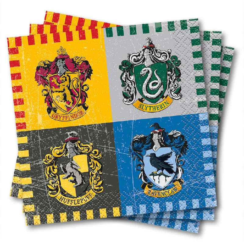 HARRY POTTER BEVERAGE NAPKINS (16 PK)