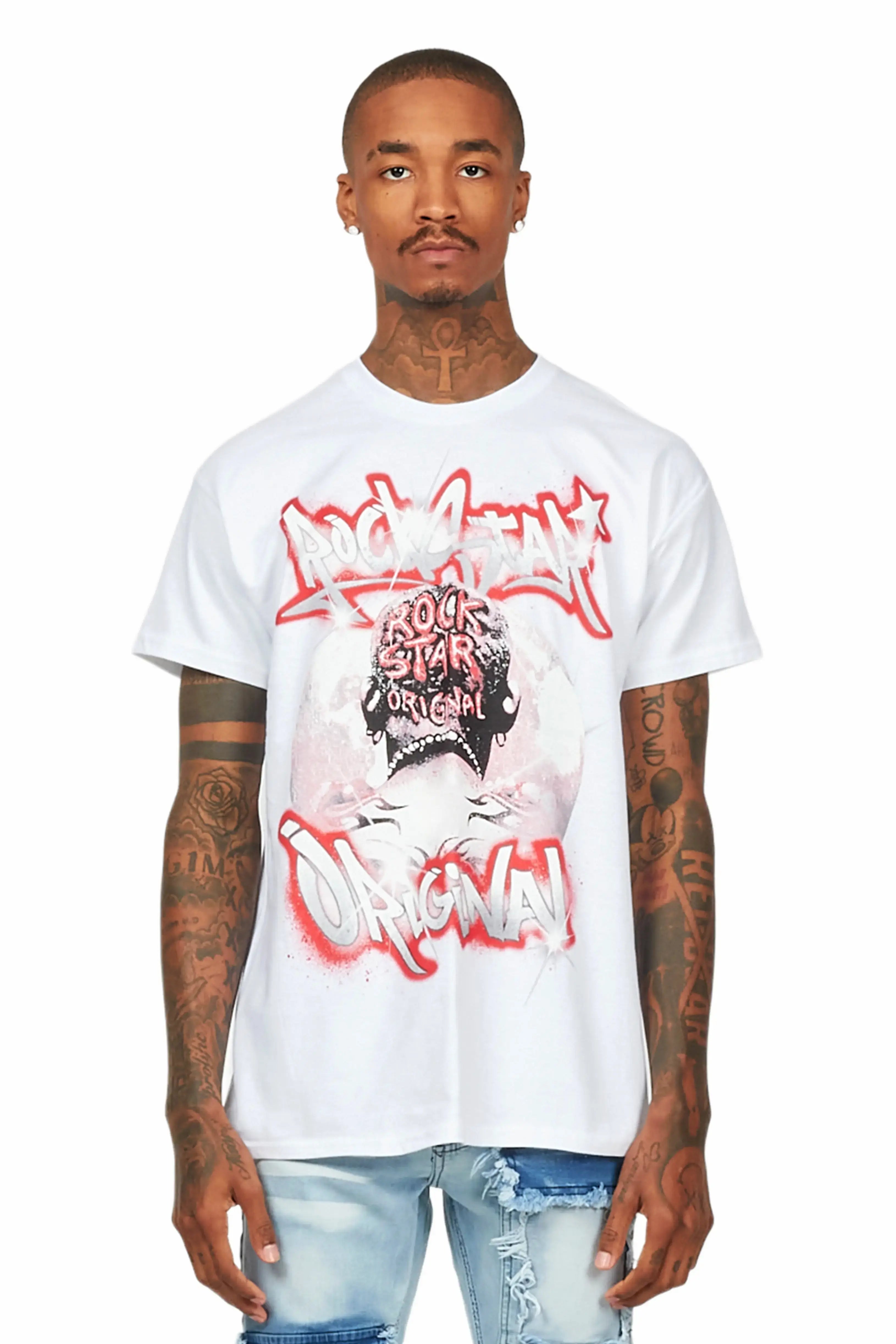 Euclid White Graphic T-Shirt