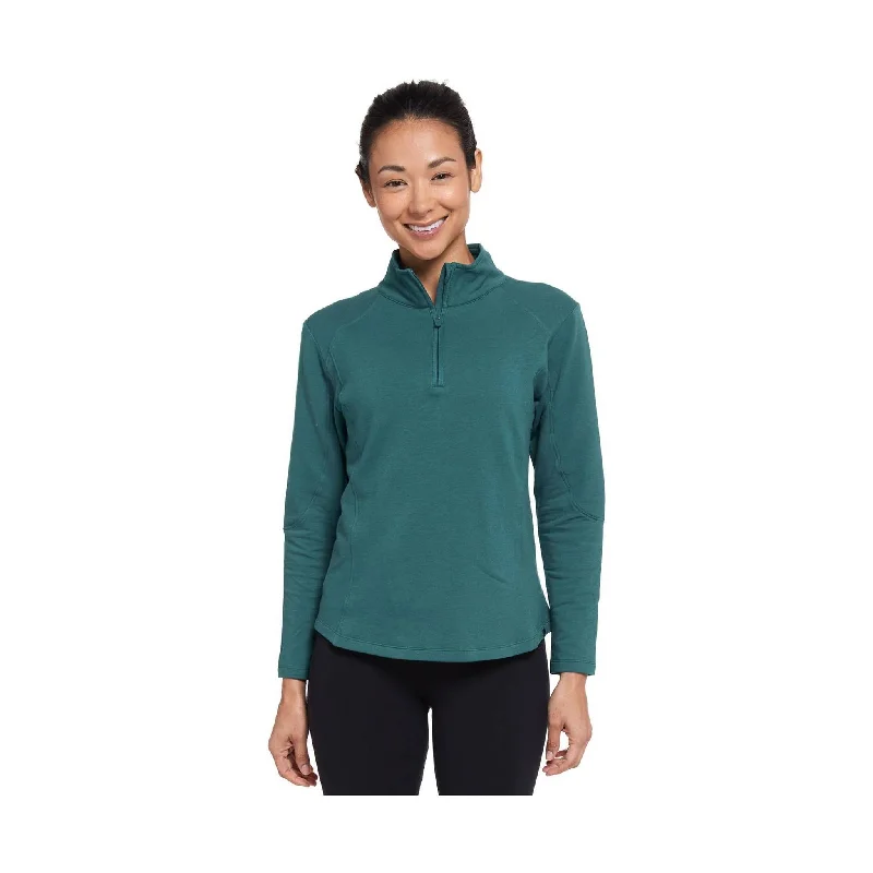 Tasc Women's Apex Fleece Qtr Zip - Mallard - ONLINE STORE CREDIT/EXCHANGE ONLY