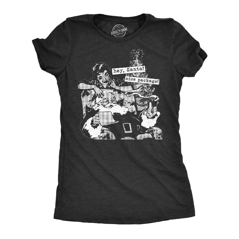 Hey Santa, Nice Package Women's T Shirt