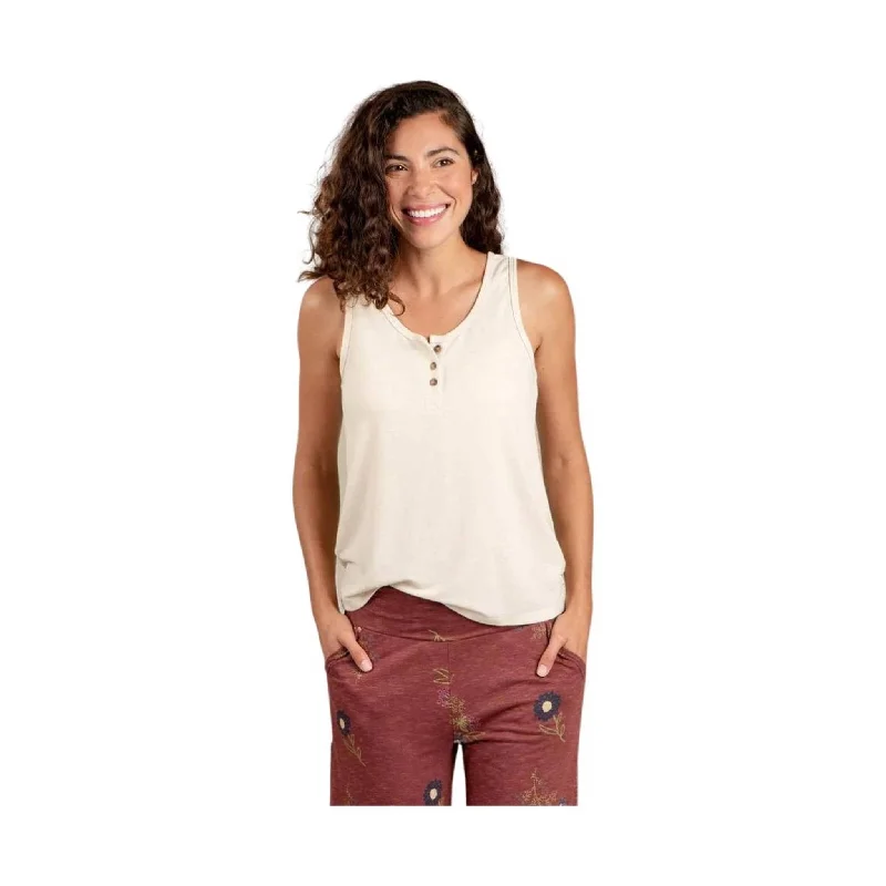 Toad & Co Women's Piru Henley Tank - Salt