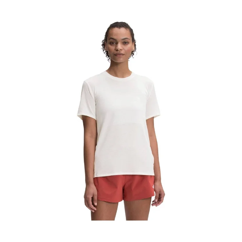 North Face Women's Wander Short Sleeve - Gardenia White - ONLINE STORE CREDIT/EXCHANGE ONLY