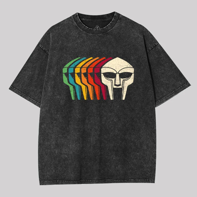 Retro Doom Geek Washed T-shirt