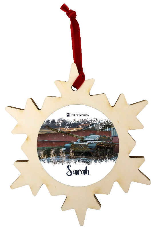 Challenger 1 Personalised Tree Decoration