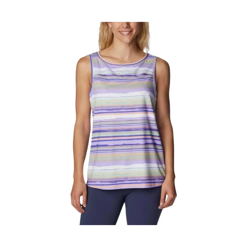 Columbia Women's Chill River Tank - Frosted Purple/ Pop Flora Tonal FINAL SALE!