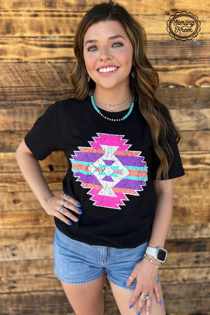 PLUS Sterling Kreek Aztec Candy Tee