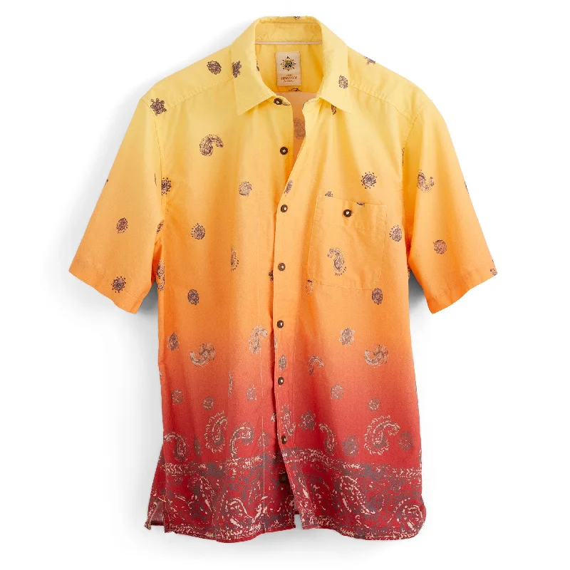 Tequila Sunrise Paisley Shirt