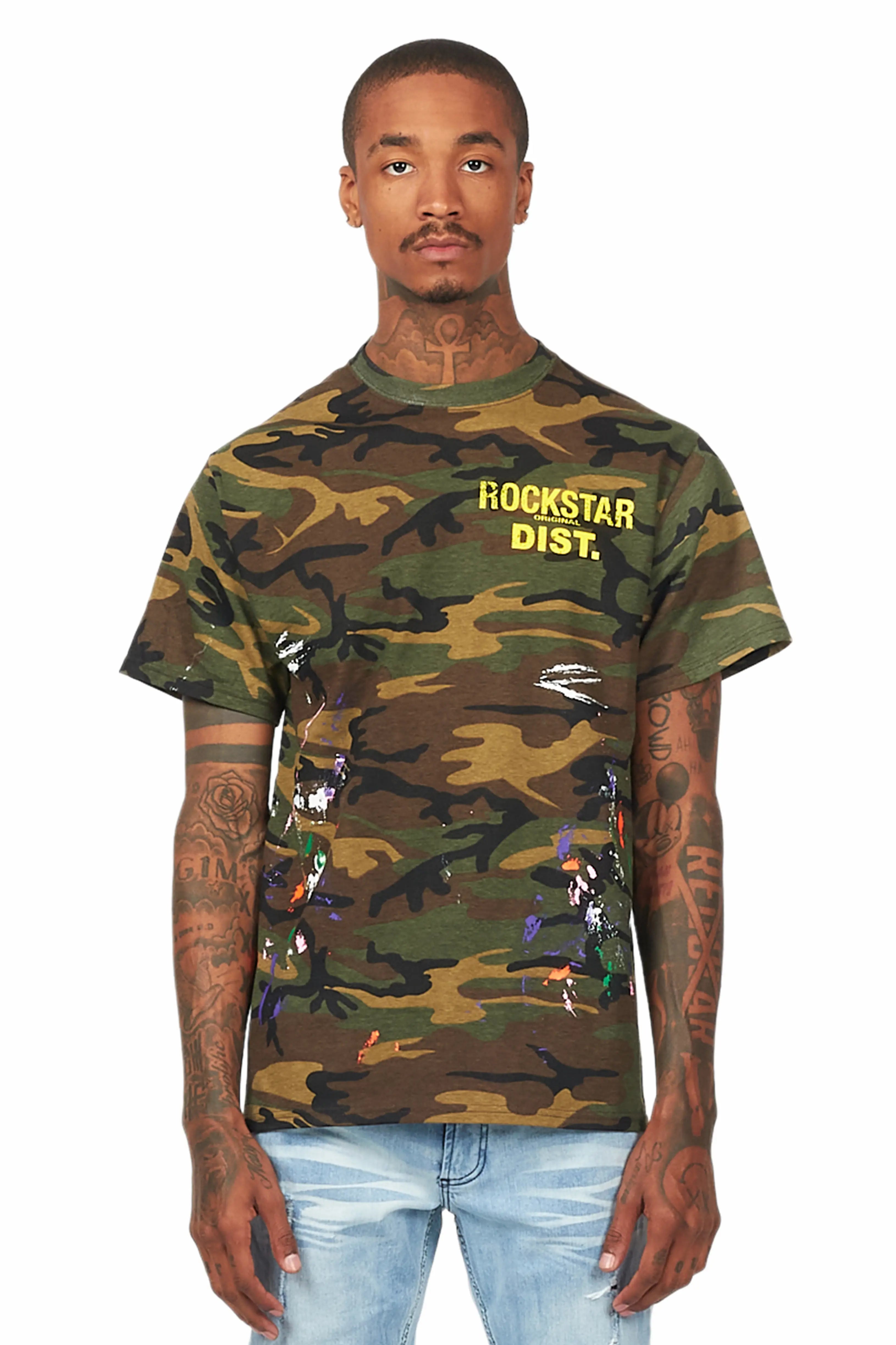 Xanto Camo Graphic T-Shirt