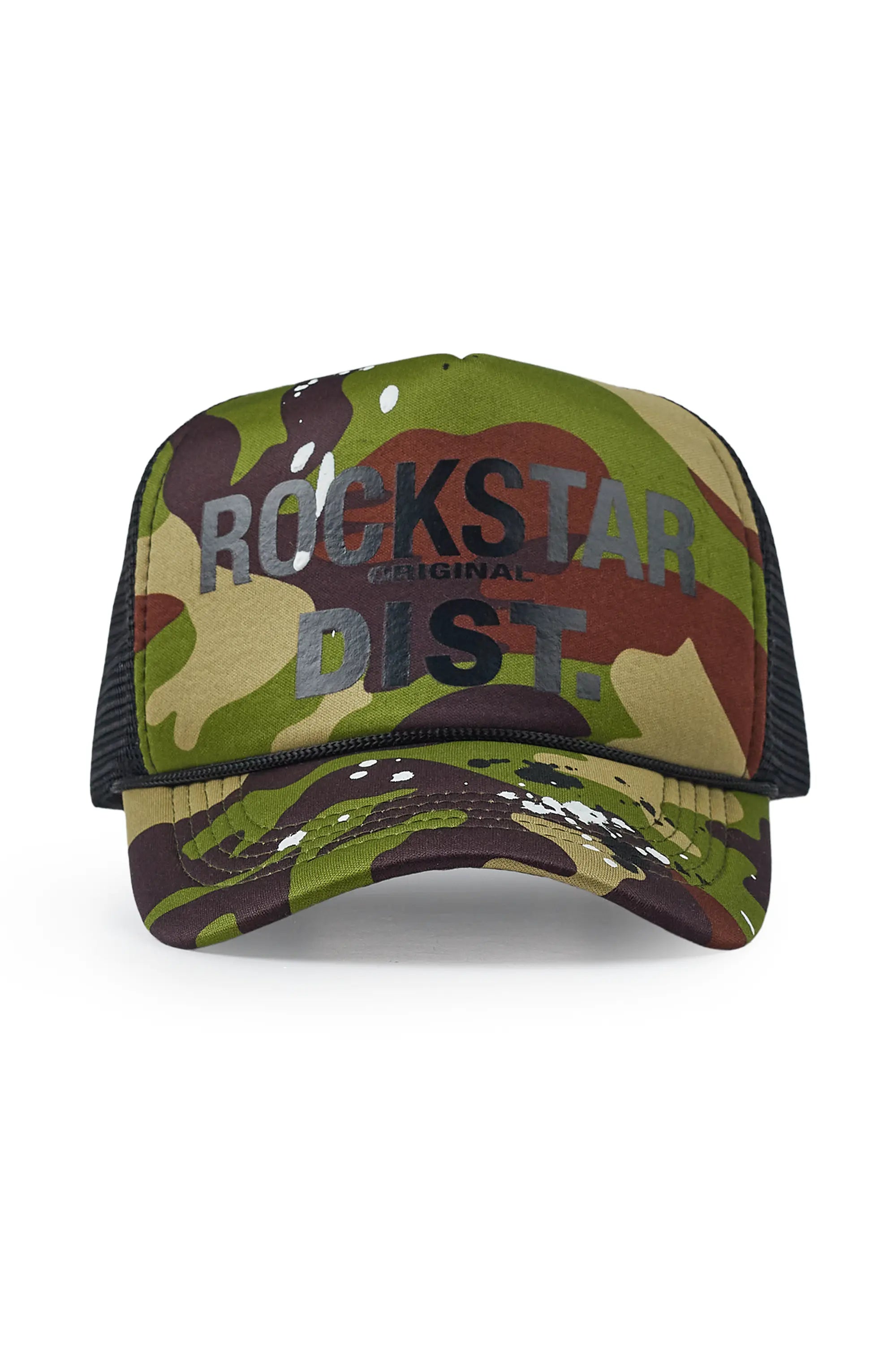 Selva Green Camo Trucker Hat