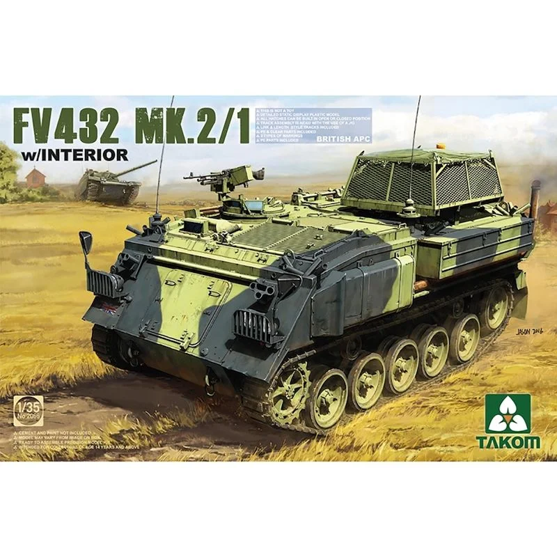 Takom 1/35 FV432 Mk.2/1 with Interior