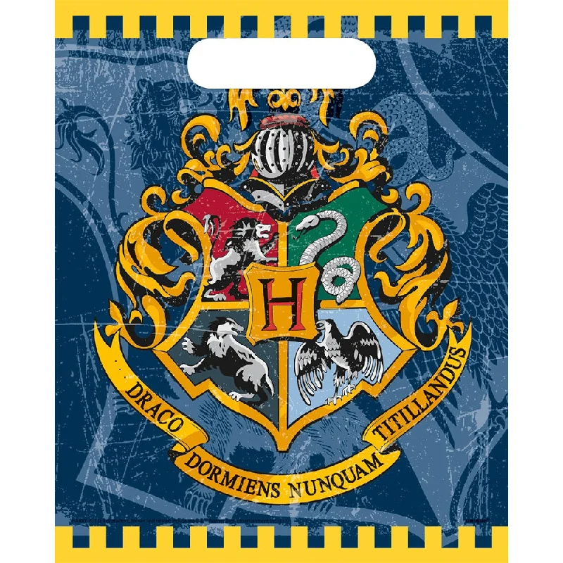 HARRY POTTER HOGWARTS CREST LOOTBAGS (8 PK)