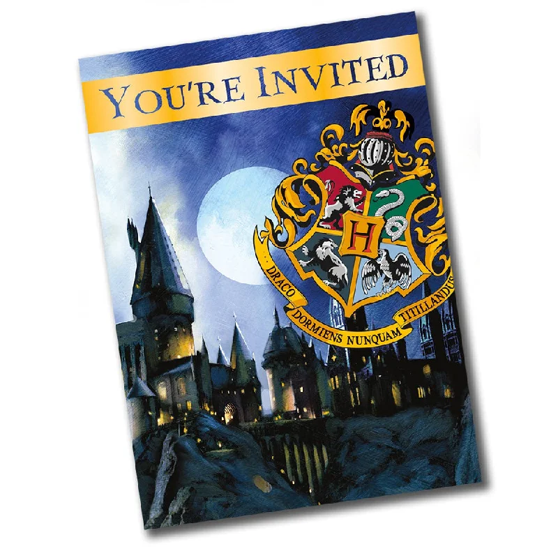 HARRY POTTER INVITATIONS (8 PK)