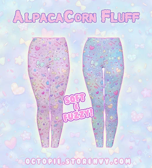 AlpacaCorn Fluff Velvet Leggings