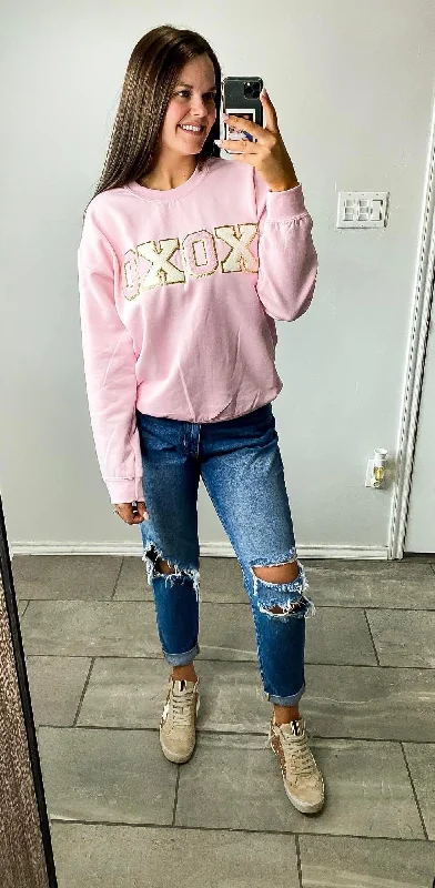 Pink XOXO Sweatshirt