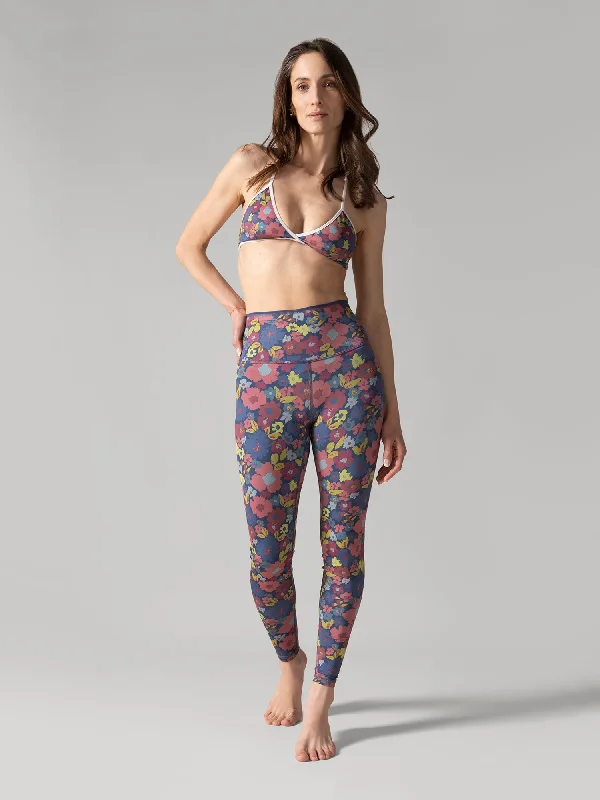 Reversible Ultralight High-Rise Legging - Groovy Meadow