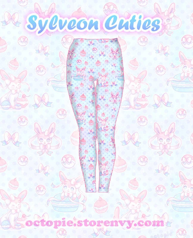 Sylveon Cuties Velvet Leggings