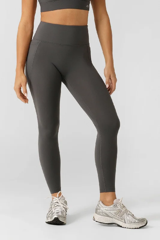 Amy No Ride Phone Pocket AB Leggings | Titanium