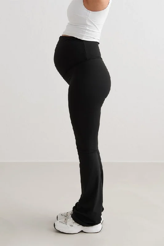 Sense Maternity Flare Tight | Black