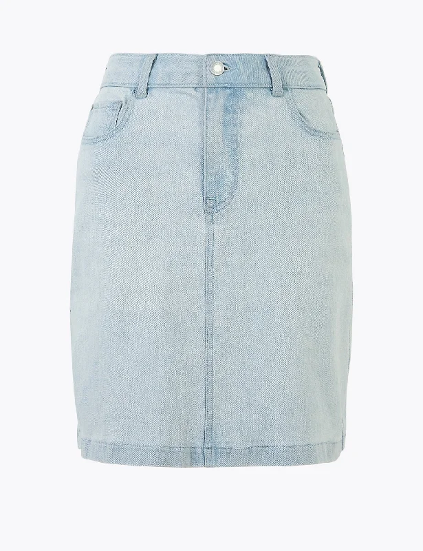 Denim Mini Skirt