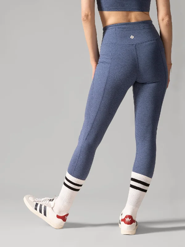 Buttery Soft BFF High-Rise Legging with Pockets - Denim